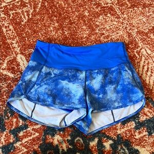 Lululemon Blue Athletic Shorts